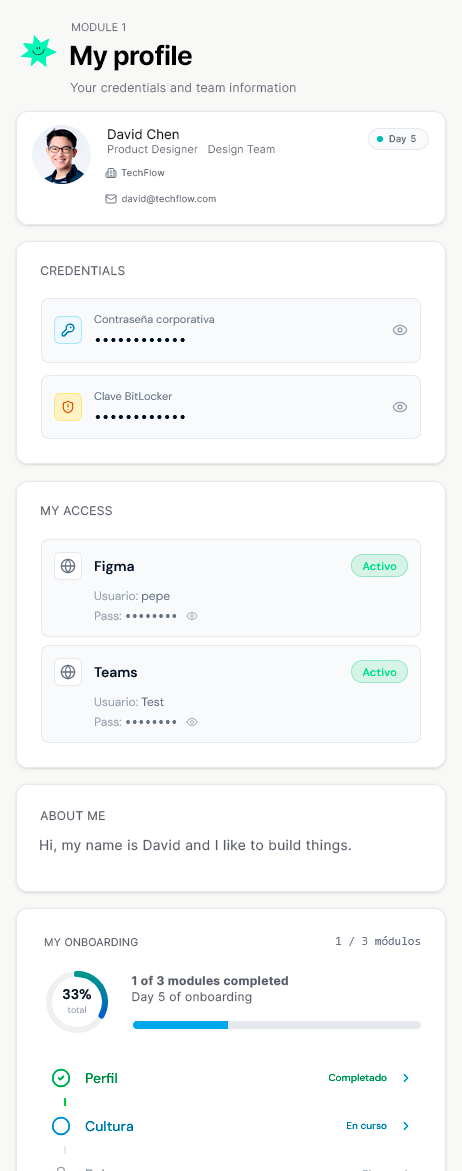 Vista mobile de Heero